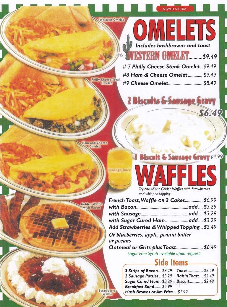 Smokey's Country Diner - East Moline, IL menu_pic