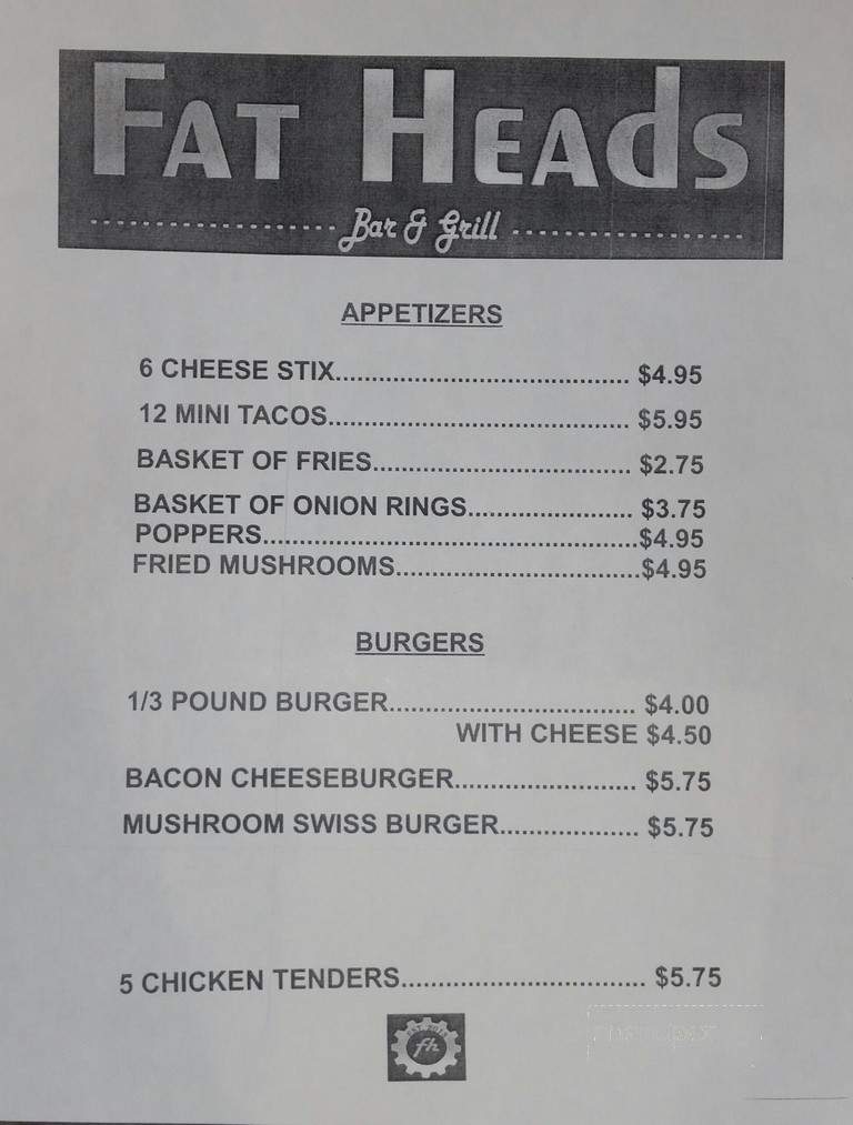 Fat Heads Bar & Grill - Westland, MI