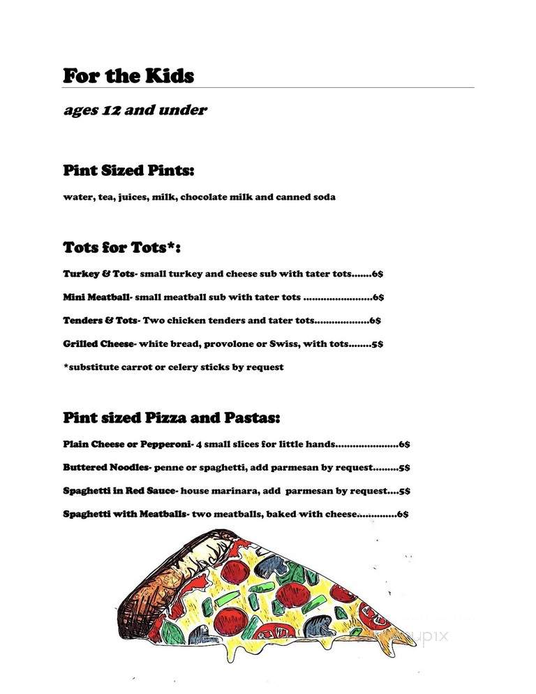 Sals NY Pizza - Kill Devil Hills, NC menu_pic