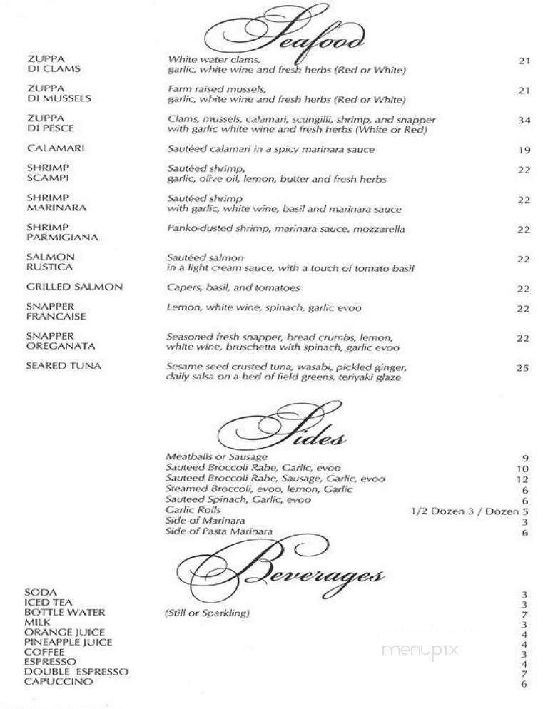 Mario's Ocean Ave - Lantana, FL menu_pic