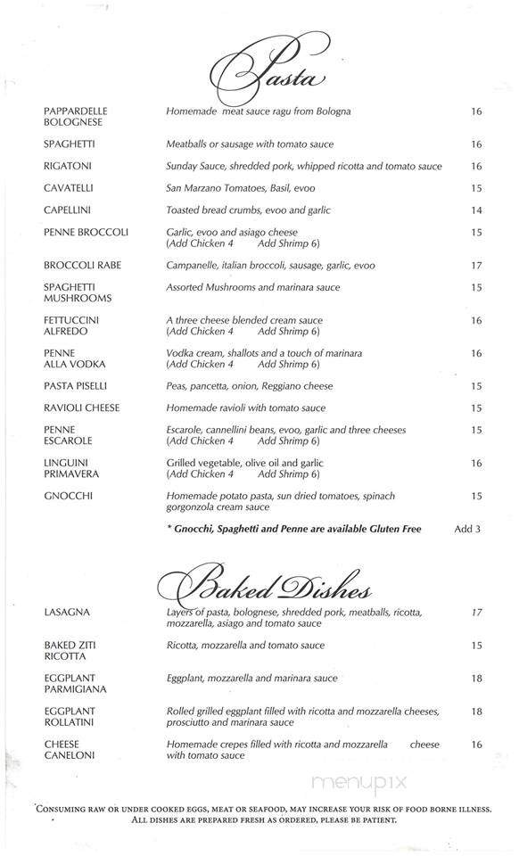 Mario's Ocean Ave - Lantana, FL menu_pic
