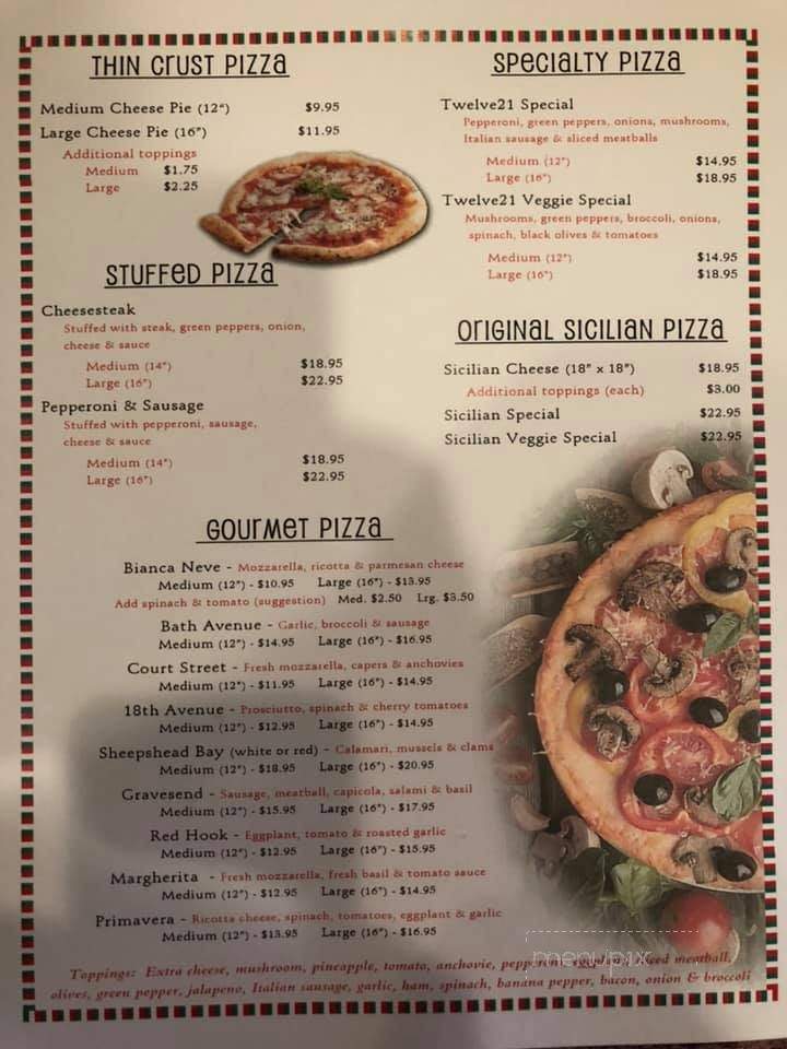 Zio's Pizzeria Restaurant - North Port, FL menu_pic