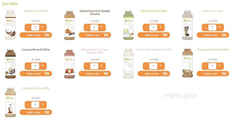 Juicerx - Wood Dale, IL menu_pic