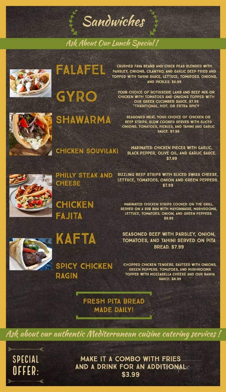 Al Basha Restaurant & Grocery - Fishers, IN menu_pic