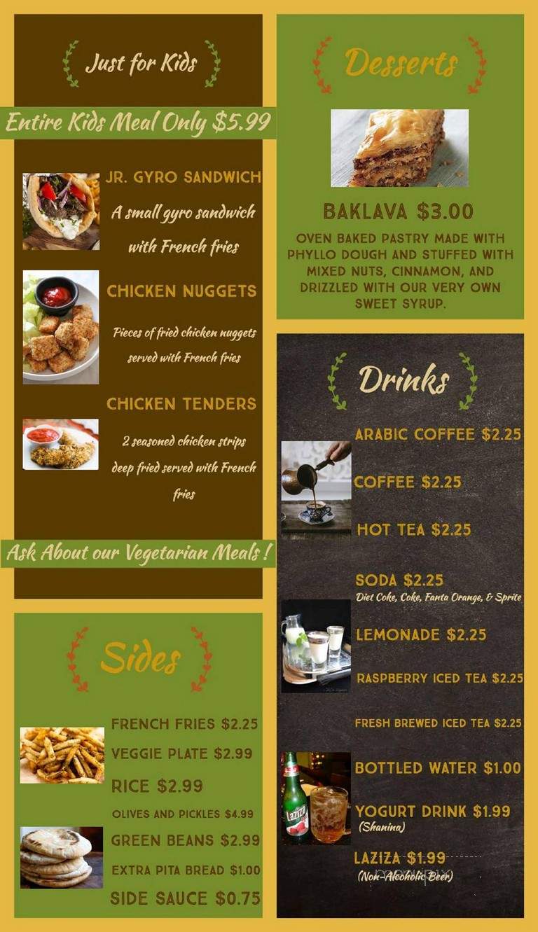 Al Basha Restaurant & Grocery - Fishers, IN menu_pic