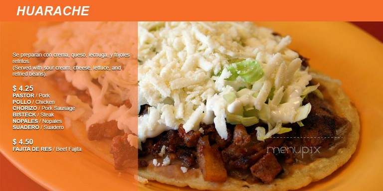 El Atoron - Mesquite, TX menu_pic