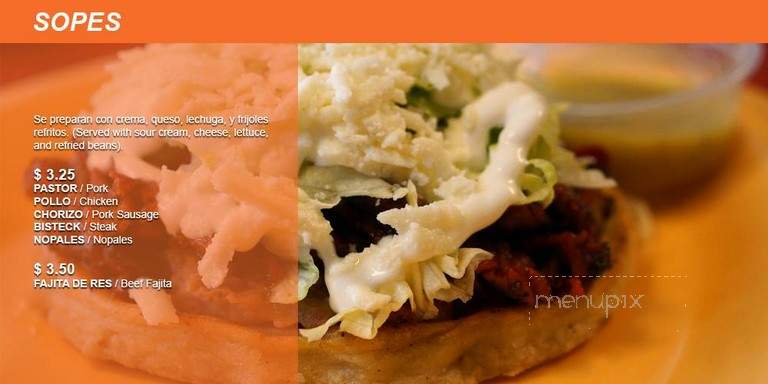 El Atoron - Mesquite, TX menu_pic
