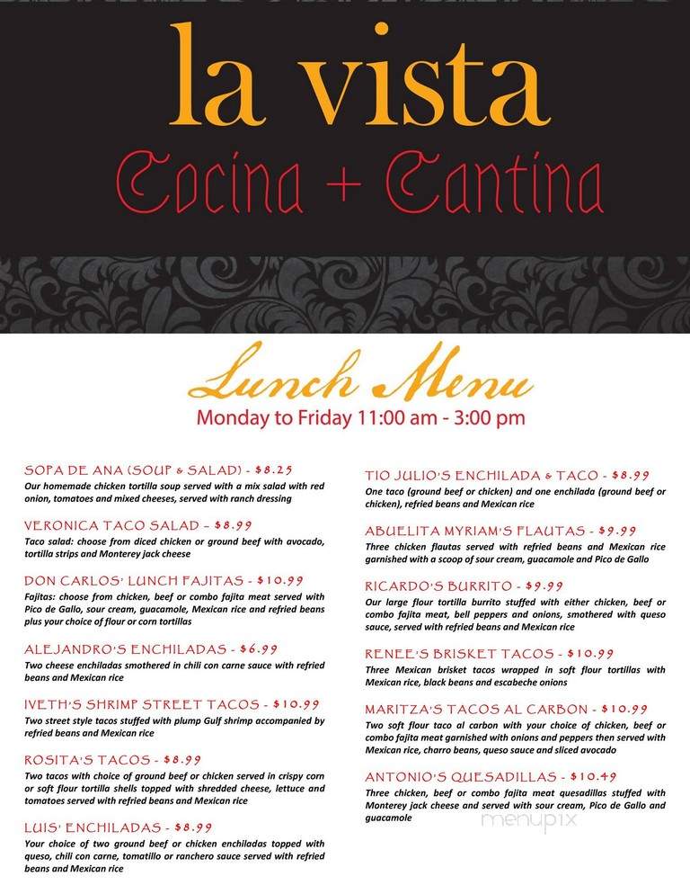 La Vista Cocina & Cantina - Carrollton, TX