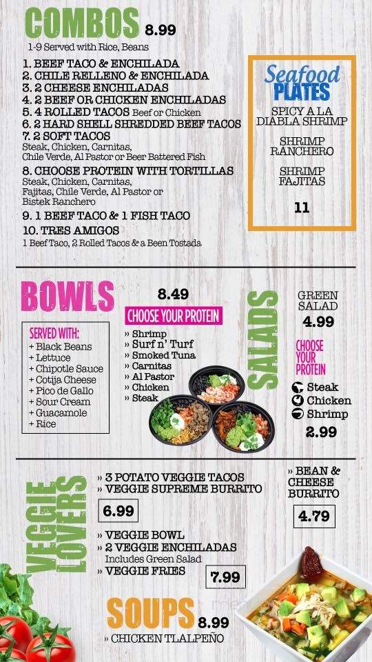 Lupe's Taco Shop - Huntington Beach, CA menu_pic
