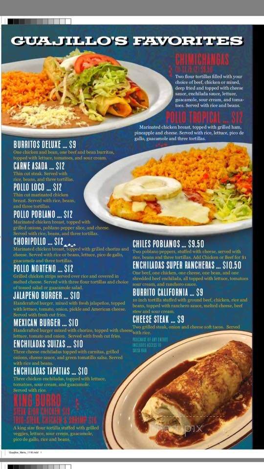 Guajillos Mexican Restaurant - Bowling Green, OH