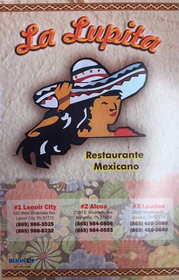 L a Lupita Mexican Store - Lenoir City, TN menu_pic