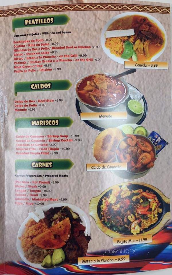 L a Lupita Mexican Store - Lenoir City, TN menu_pic