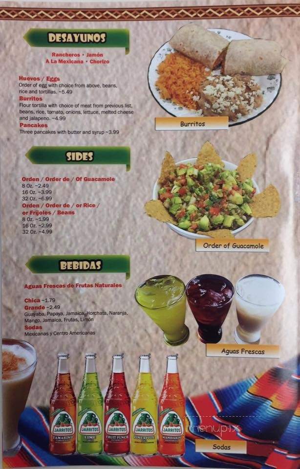 L a Lupita Mexican Store - Lenoir City, TN menu_pic