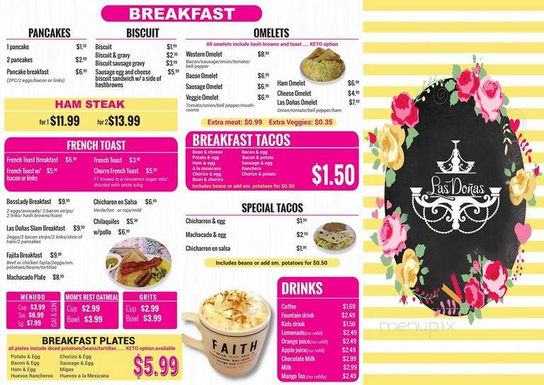 Las Palapitas Restaurant - Mission, TX menu_pic