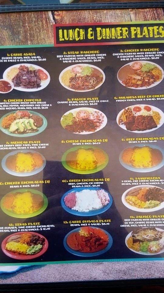 La Isla Mexican Restaurant - Corpus Christi, TX menu_pic