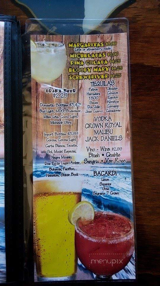 La Isla Mexican Restaurant - Corpus Christi, TX menu_pic