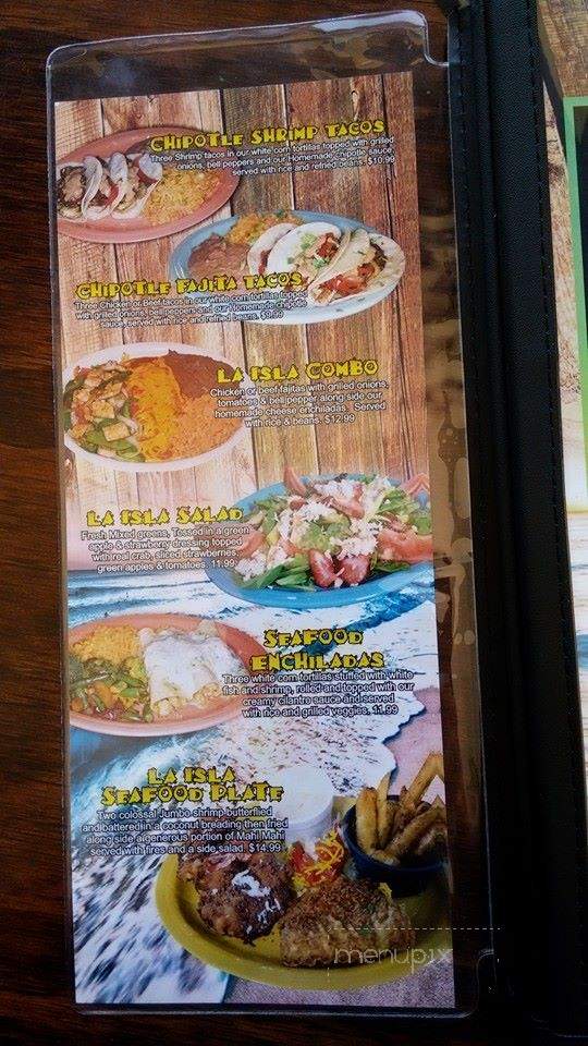 La Isla Mexican Restaurant - Corpus Christi, TX menu_pic