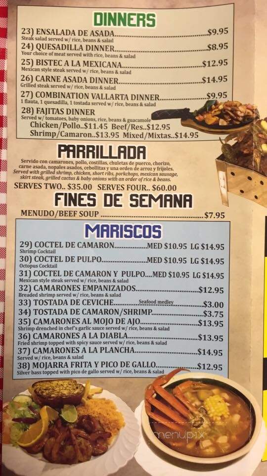 Los Sarapes Mexican Restaurant - Midlothian, IL menu_pic