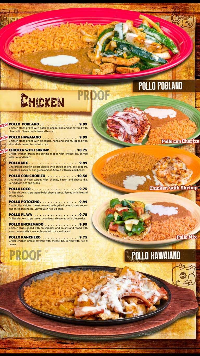 Don Sol Mexican Grill - Union City, TN menu_pic