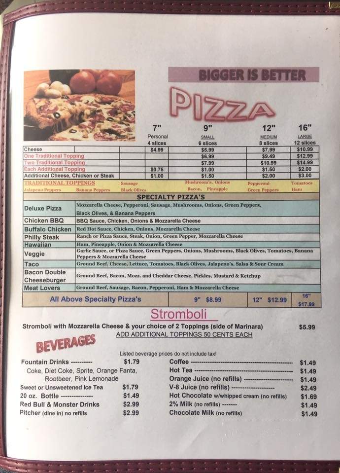 Friendship Acres Bar & Grill - Atwater, OH menu_pic