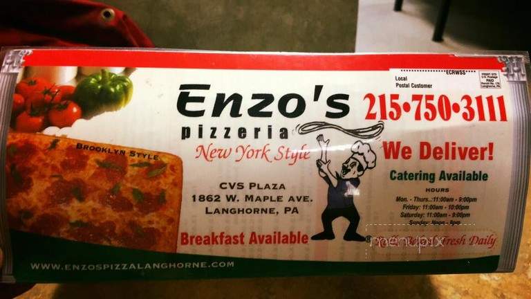 Enzo's Pizzeria - Langhorne, PA