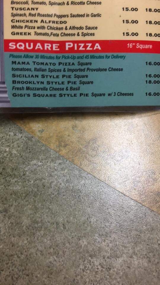 Enzo's Pizzeria - Langhorne, PA menu_pic