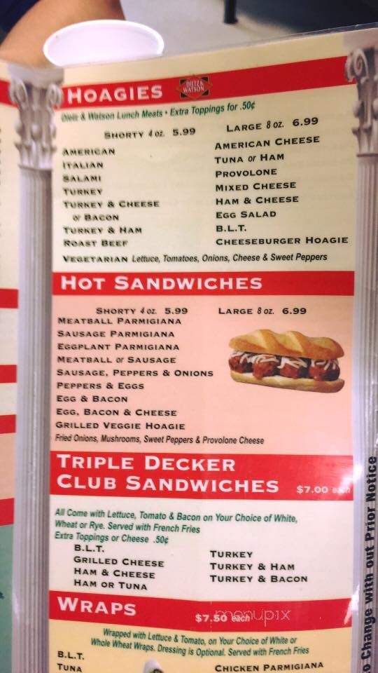 Enzo's Pizzeria - Langhorne, PA menu_pic