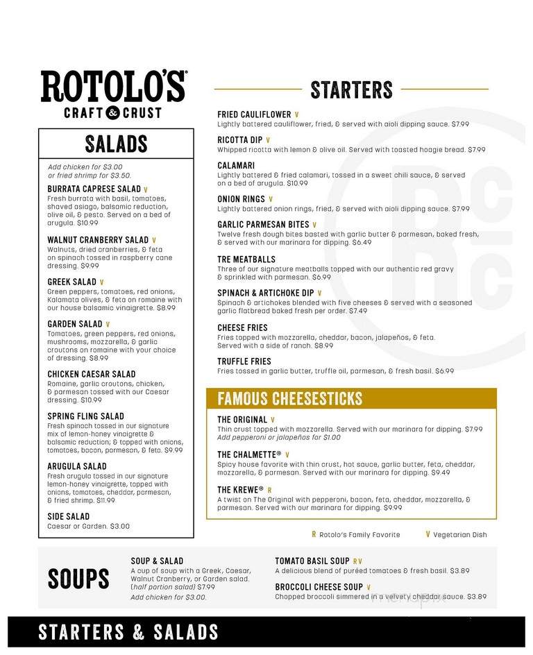 Rotolo's Pizza - Slidell, LA menu_pic