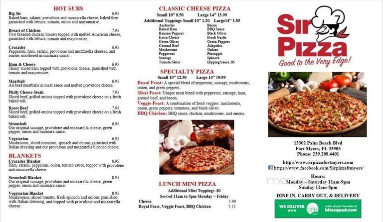 Sir Pizza - Fort Myers, FL