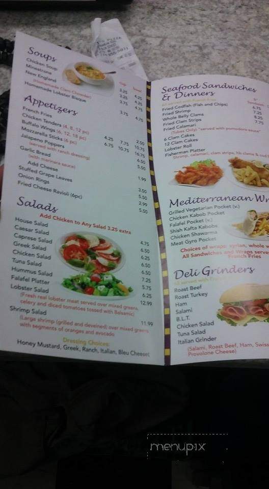 Aladdin's - Fall River, MA menu_pic