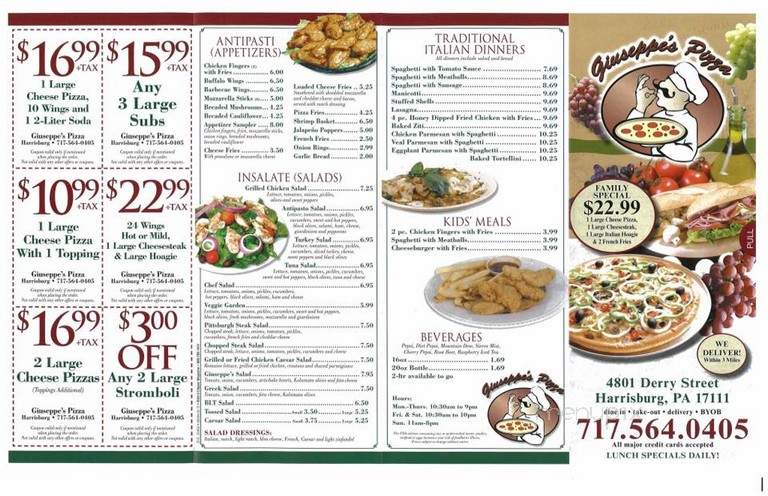 Giuseppe's Pizza - Harrisburg, PA