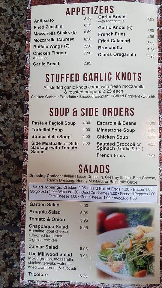 Mickey's Pizzeria - Yonkers, NY menu_pic
