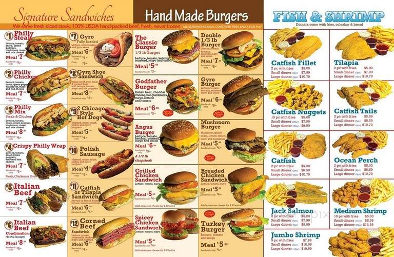 Golden Hook Fish & Chicken - Chicago, IL menu_pic