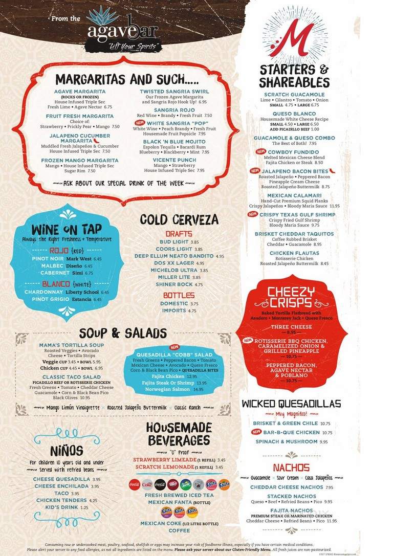 Miguel's - Abilene, TX menu_pic
