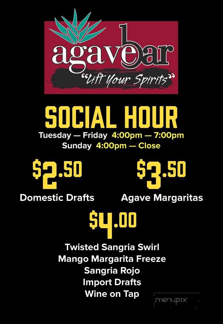Miguel's - Abilene, TX menu_pic