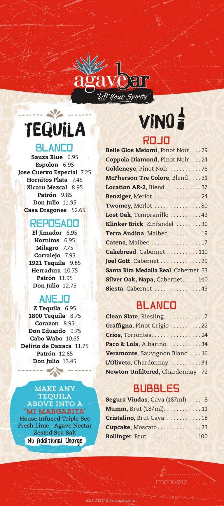 Miguel's - Abilene, TX menu_pic