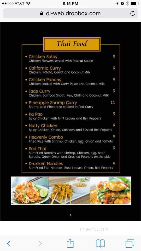 Sister Sushi and Thai - Moorpark, CA menu_pic