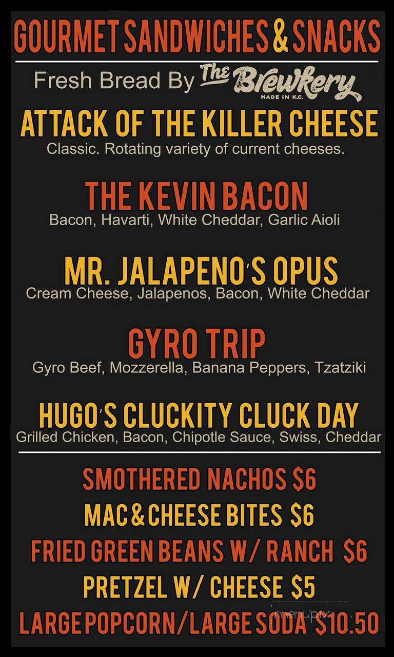 Screenland Armour - North Kansas City, MO menu_pic