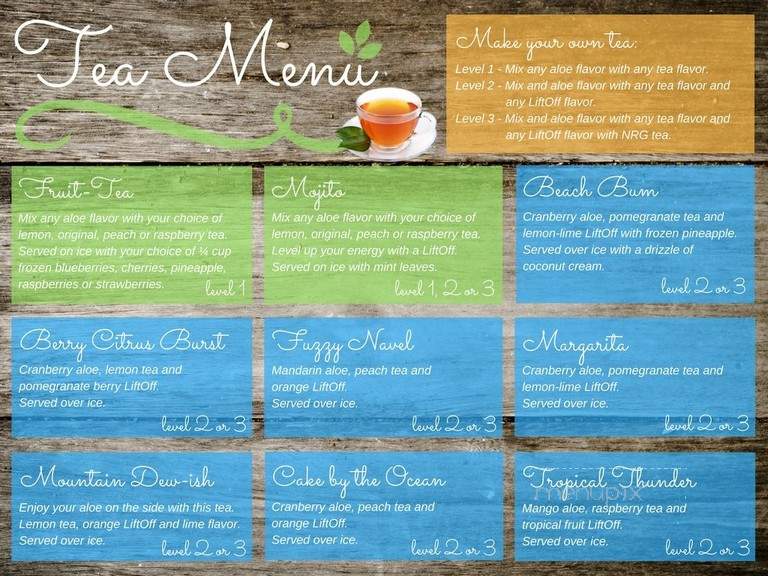 Tspn - the Shake Place Nutrition - Woodstock, GA menu_pic