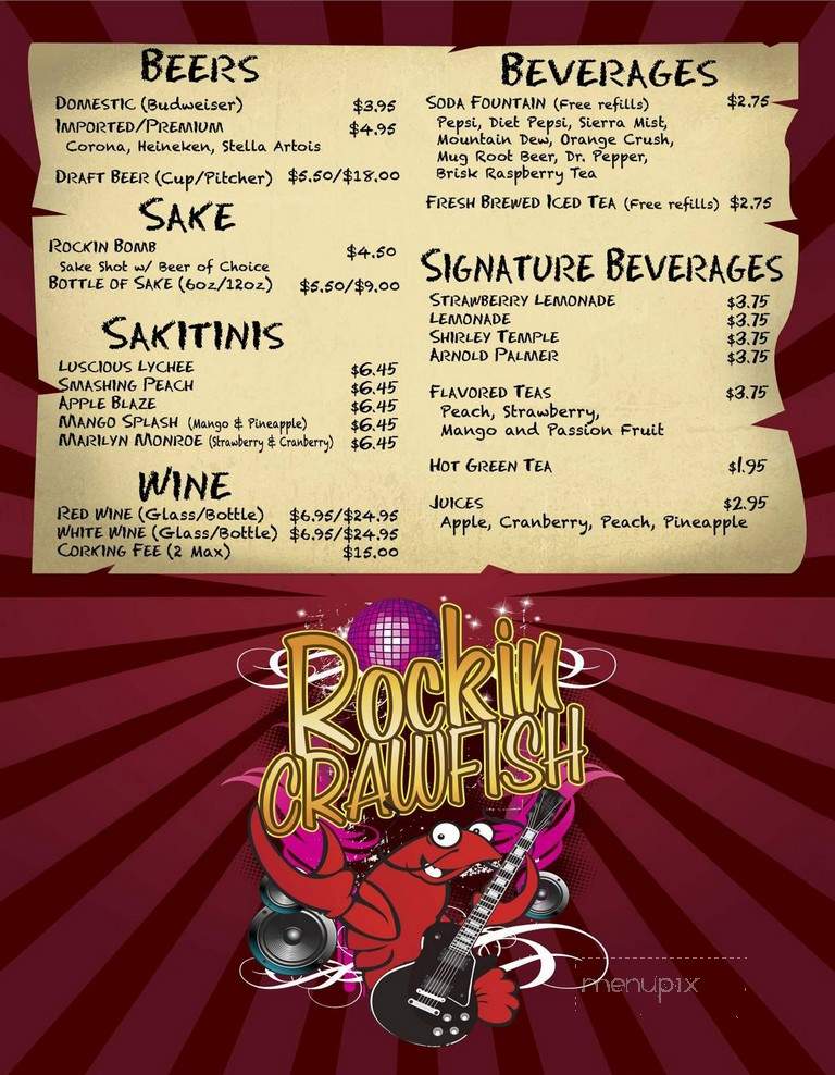 Rockin Crawfish - Concord, CA menu_pic