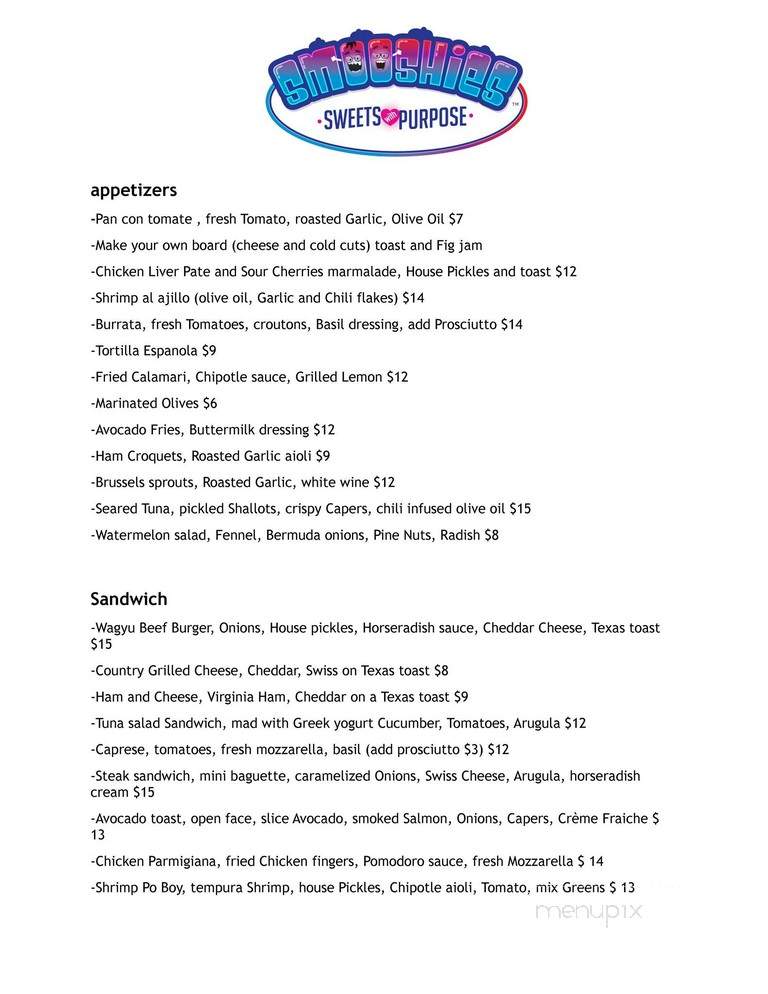 Smooshies Candy & Toy Store - Key Biscayne, FL menu_pic