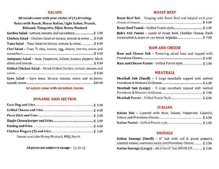 Dynamic Duo Beverage & Deli - Willoughby Hills, OH menu_pic