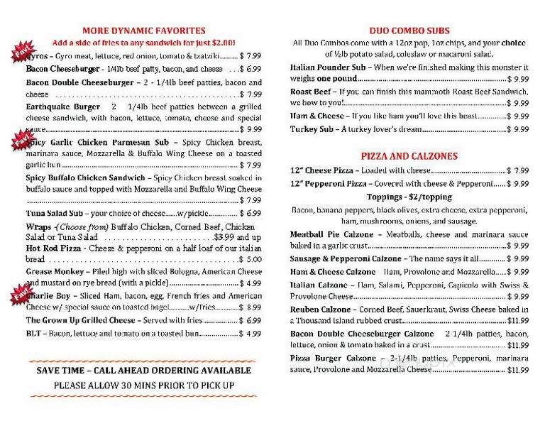 Dynamic Duo Beverage & Deli - Willoughby Hills, OH menu_pic