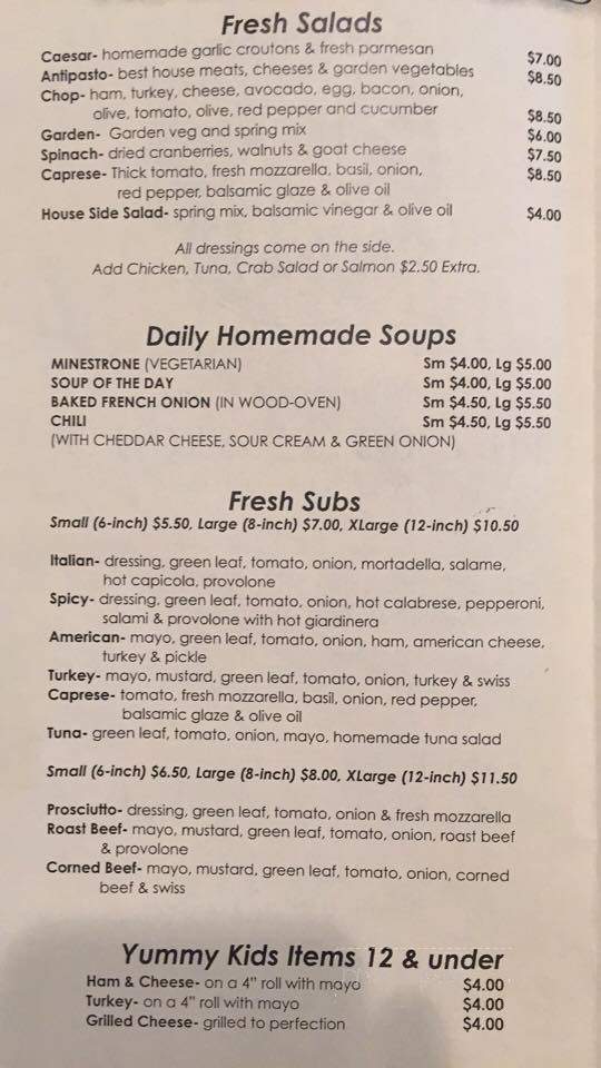 Rosalia's Deli - Elmhurst, IL menu_pic