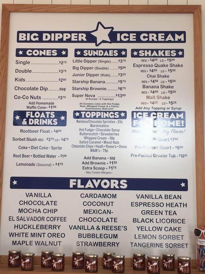 Big Dipper Ice Cream - Billings, MT