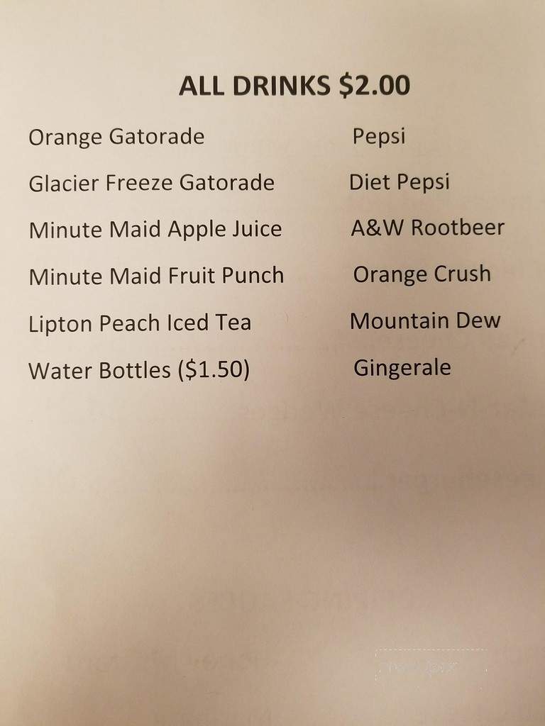 Mr. Coolee's Ice Cream Shop - Newark, NY menu_pic