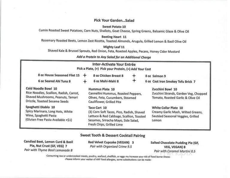 Southhouse - Philadelphia, PA menu_pic