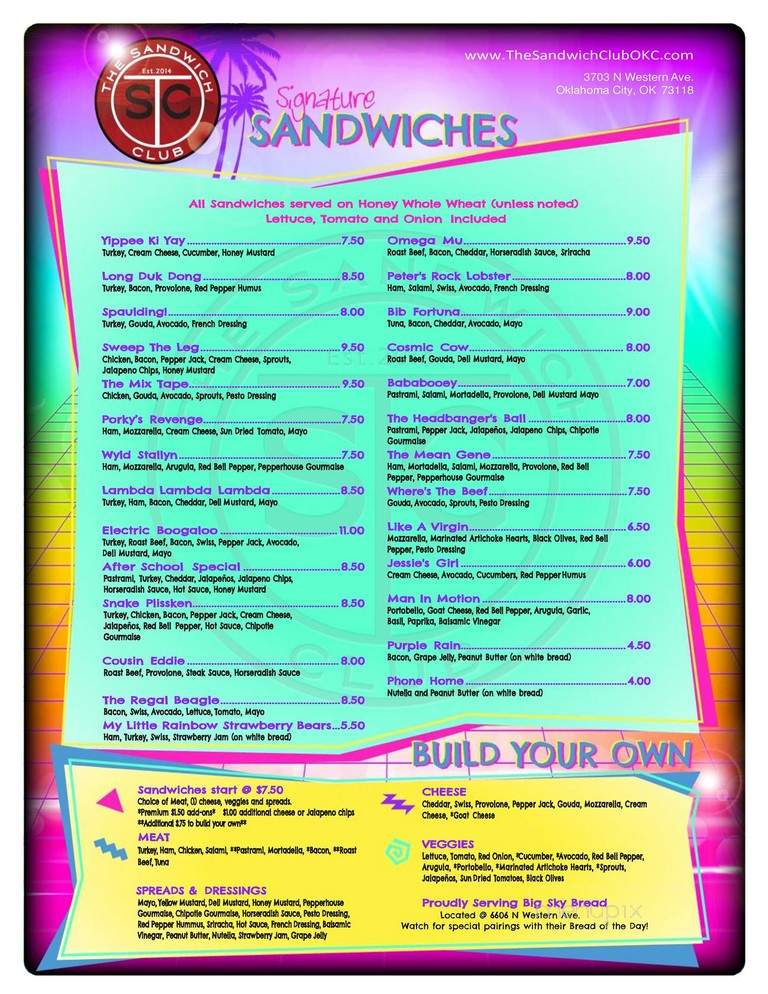 Sandwich Club - Oklahoma City, OK