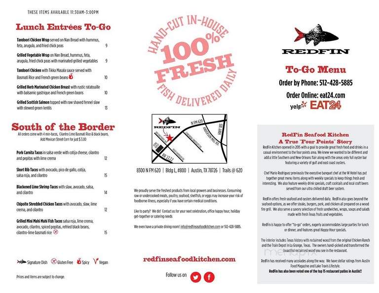 Redfin Seafood Kitchen - Austin, TX