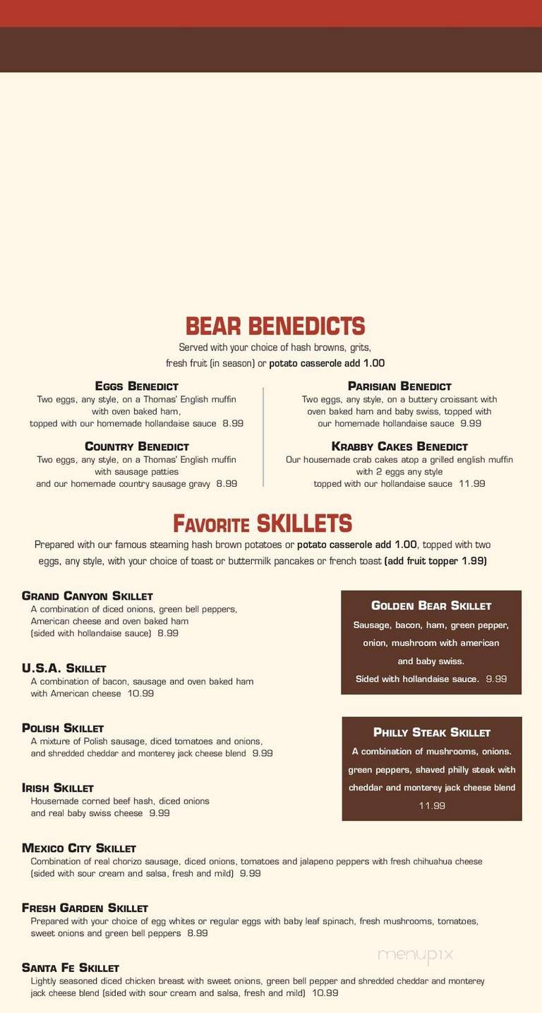 Golden Bear Restaurant - Alsip, IL